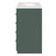 Armoire de rangement de salle de bain moderne en bois massif 36 po avec lavabo-1338450612