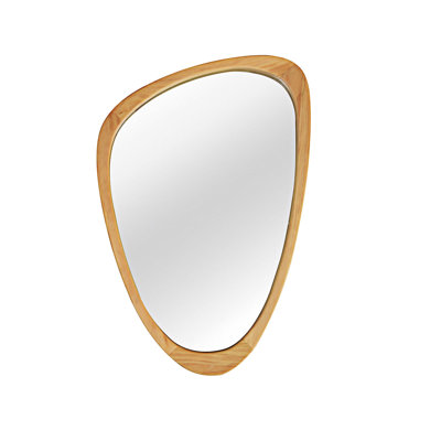 Wood Frame Decorative Mirror