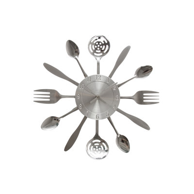Ruby Metal Wall Clock