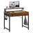 31.4'' W Small Computer Desk with Drawers, Monitor Stand & Hooks-878453878