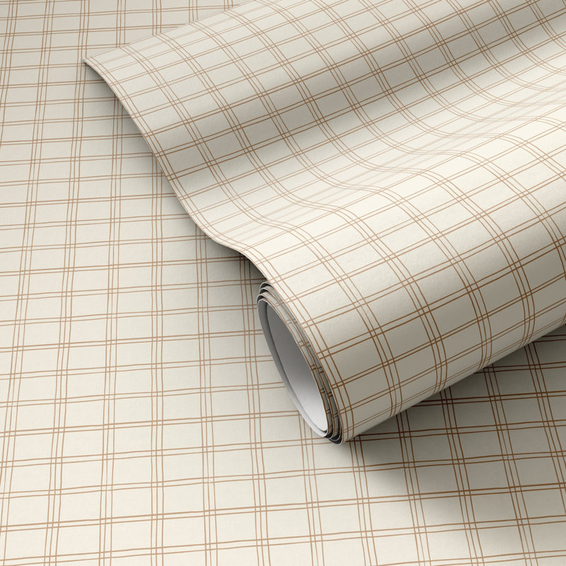 Hand Checks Wallpaper by Getty Images, Tan II
