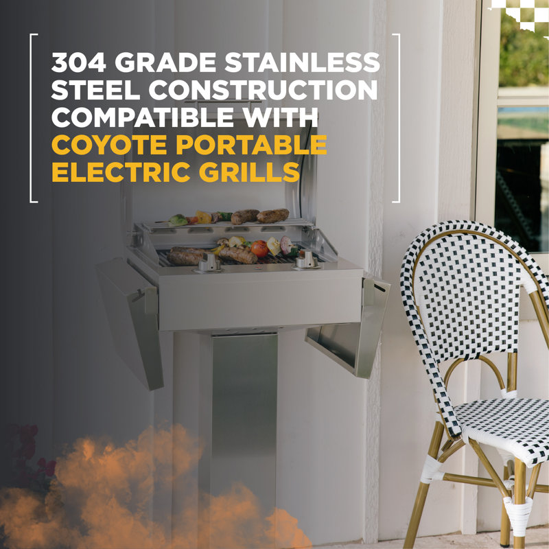 Coyote Pedestal Cart for Electric Grill