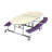 Mobile Bench Table - Elliptical