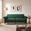 Rainsburg 3-Seater Velvety Sofa-124238100-59011985
