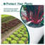 Filet de poule galvanisé vert 60M résistant - Filet de volaille hexagonal résistant à la rouille pour clôtures de jardin et enclos d'extérieur pour animaux