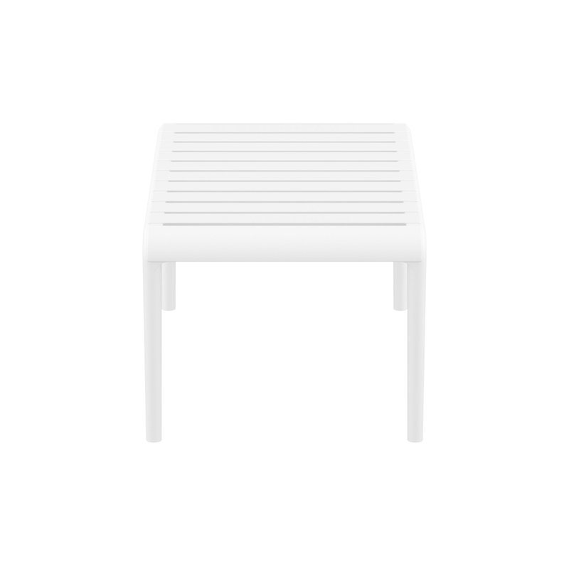 Ruta Paris 46" Outdoor Coffee Table, White