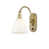 Blanc / chrome poli