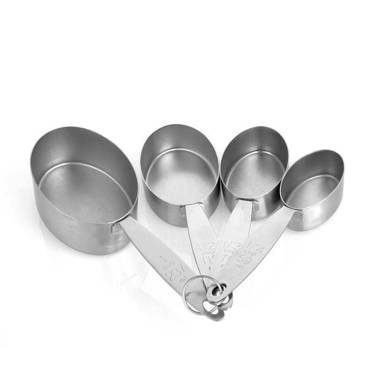 Martha Stewart Stainless Steel Measuring Spoon, Silver