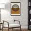 «Retro Landscape» par The Miuus Studio - impression encadrée-966140222-966140217