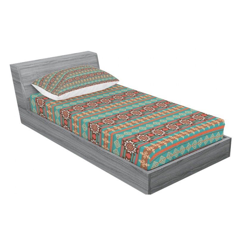 Microfiber Sheet Set, Twin Sheet Set with Fitted Sheet