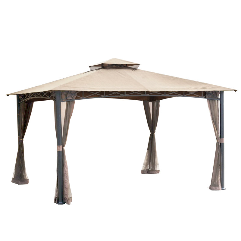 San Rafael Gazebo Replacement Canopy Top ONLY, Beige, Fabric