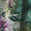 Palmier enchanteur motif tropical I - Rideau floral - Rideau floral occultant en velours - 1 panneau-107550112