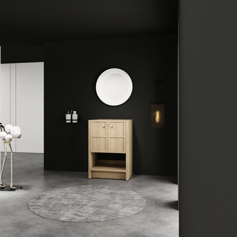 Meuble-lavabo autoportant 24 po Oak