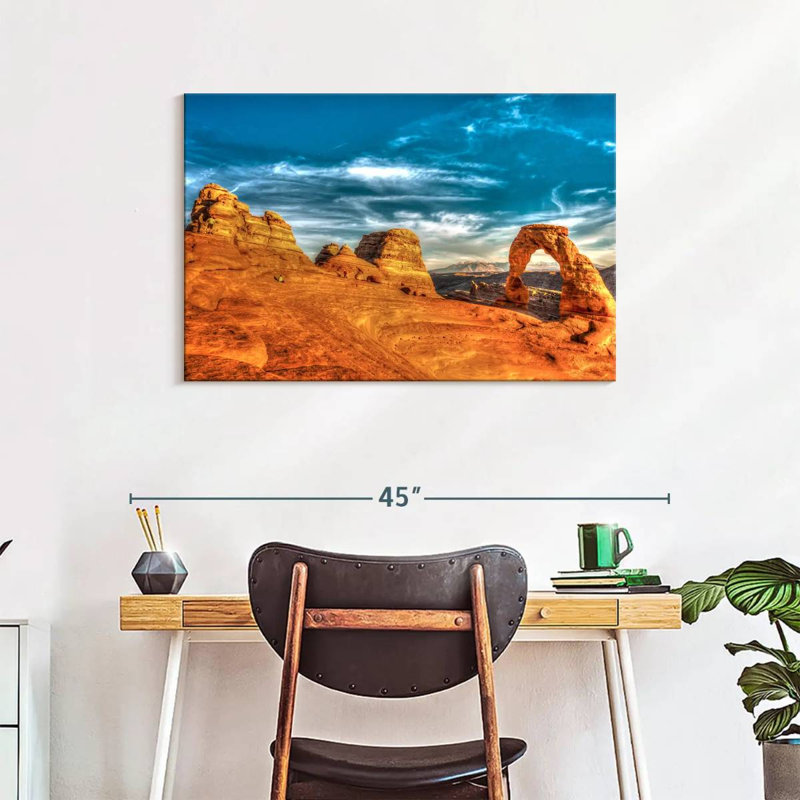 Alvord Iconic Delicate Arch, 24" H x 36" W