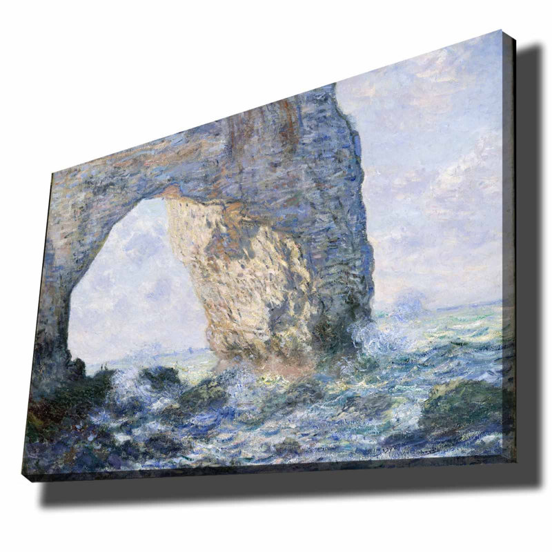Claude Monet - peinture sur toile tendue