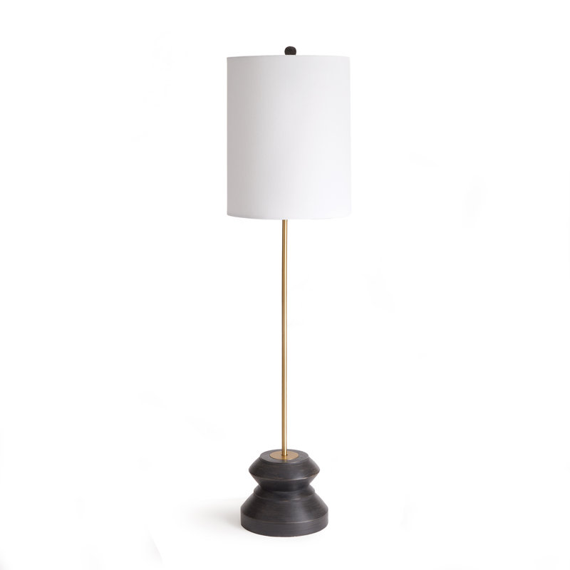 Kaiden 26" Black/Gold Table Lamp, Black/Gold