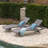 Wicker Chaise Lounge