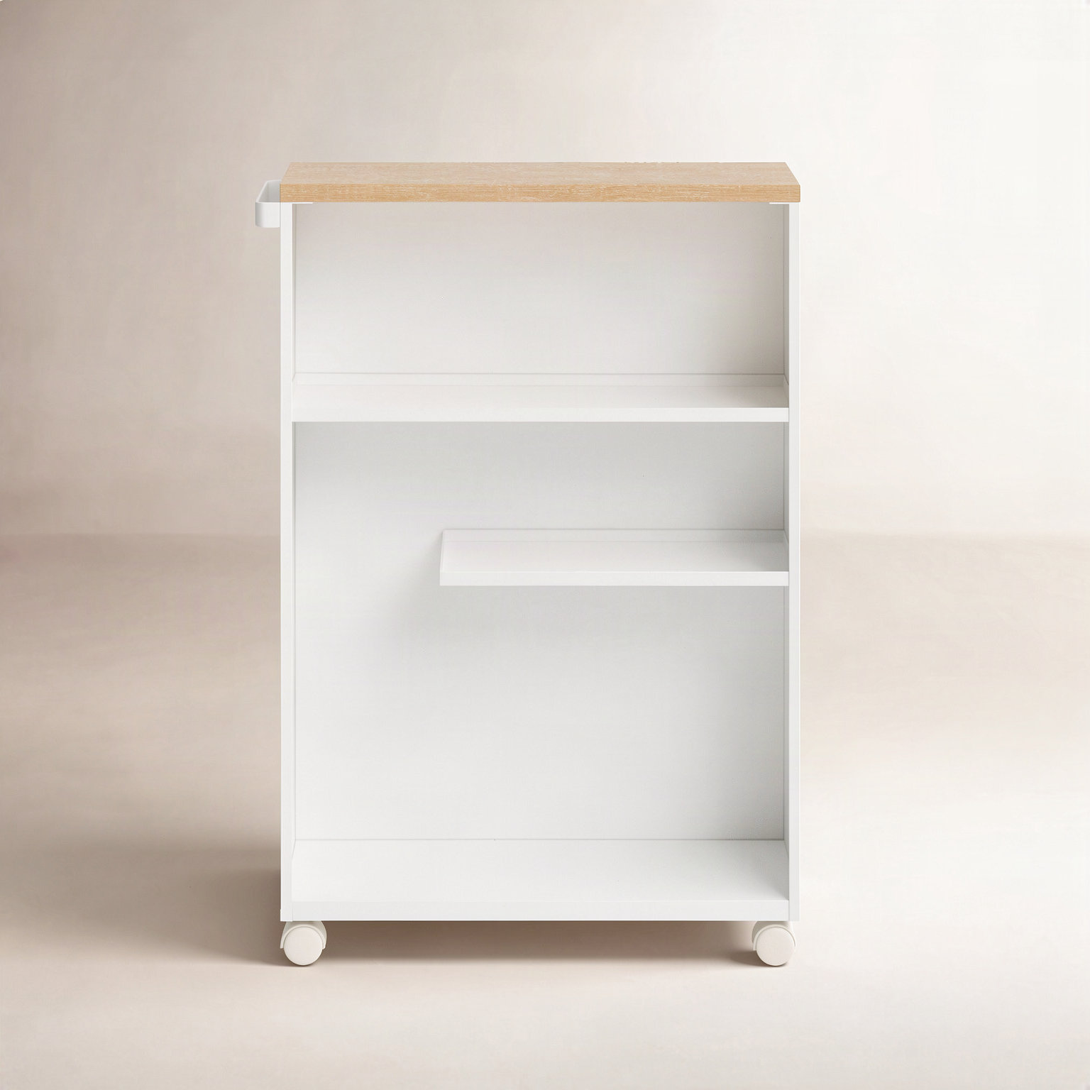 Yamazaki Home Tower Slim Bathroom Cart, White