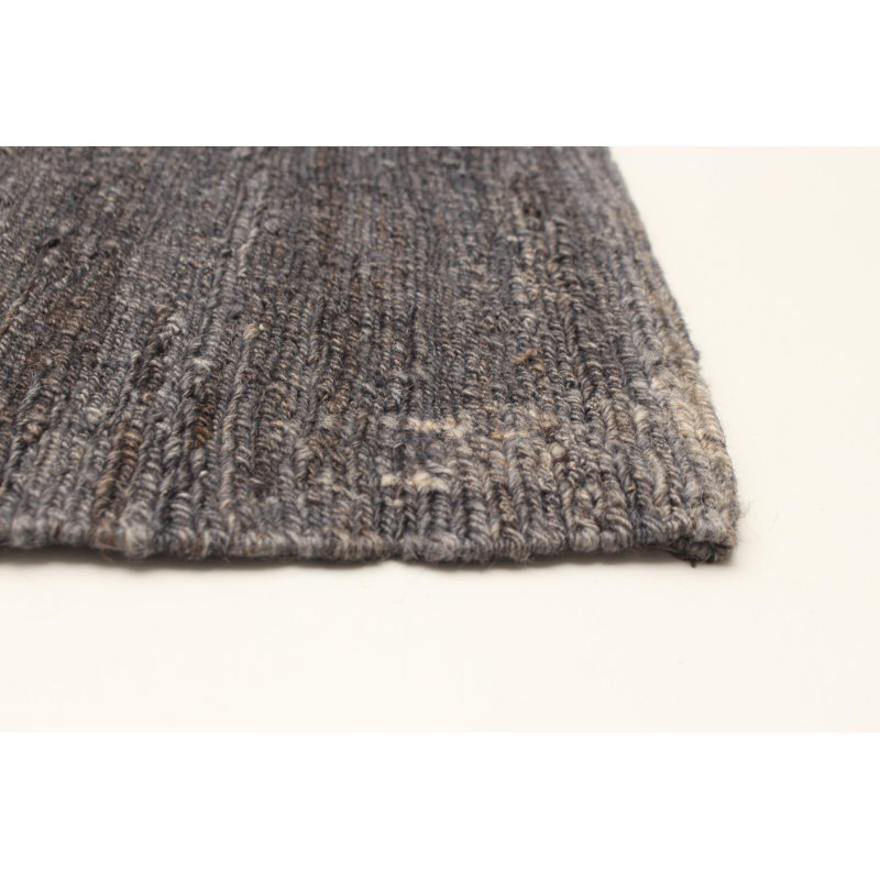 Tapisserie naturelle grise kilim 6 pi 5 po x 8 pi 2 po
