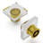 1.375" Square Knob Multipack-90809725