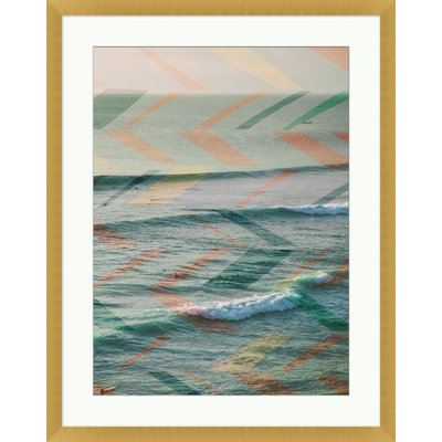 Pastel Surfside 2 Print by Mat Sanders