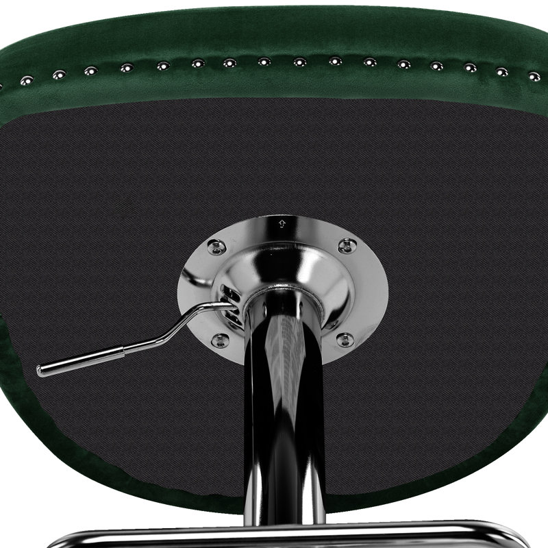 Tabouret de bar Damarri, Vert foncé