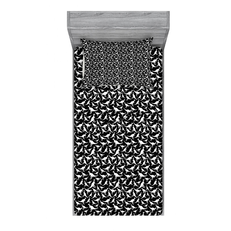 Microfiber Sheet Set, Twin XL Sheet Set with Fitted Sheet