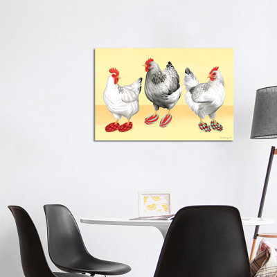«Hens Slipper» par Amélie Legault - reproduction d'art