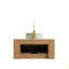 Meuble-lavabo de salle de bain 30 po, meuble-lavabo rayé à bords arrondis avec tiroir, lavabo rond en céramique avec motif en pierre et plateau en pierre frittée à motif de travertin, pré-assemblé-126528435