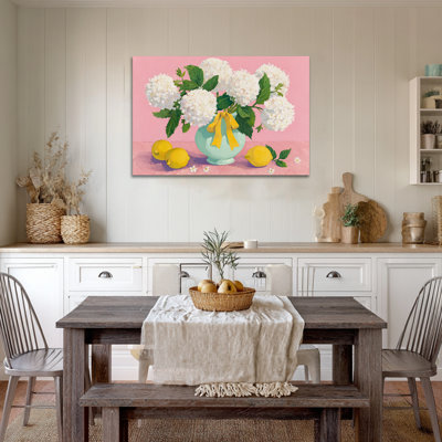 Art mural de citron, art mural de toile de fruits, affiche de décoration murale de cuisine citron, art mural de fruits italien rétro pour œuvre d'art de cuisine, images pour cuisine, impressions murales, prêt à offrir 24 po x 36 po