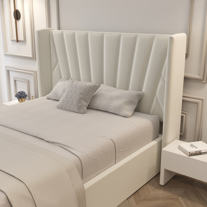 Dierra Upholstered Storage Bed with Hydraulic Lift
