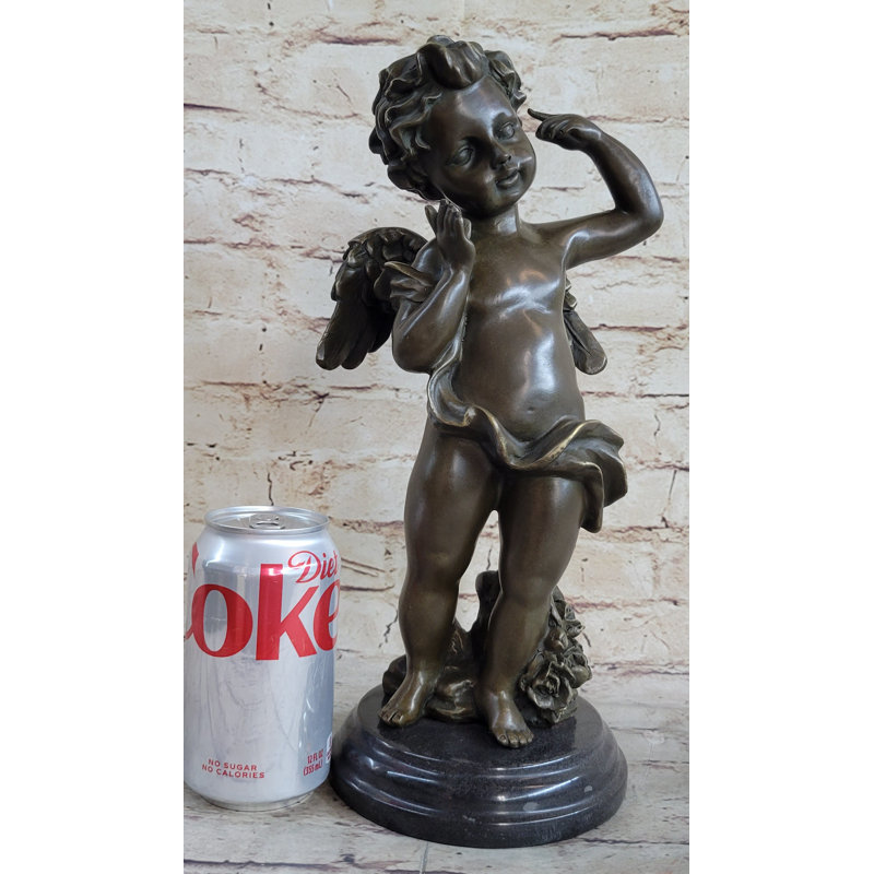 Sculpture de garçon Lamarr Cherub Cherubim