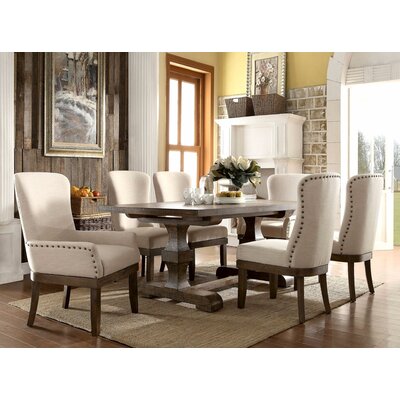 Gracie Oaks Gebhart 7 - Piece Extendable Dining Set & Reviews | Wayfair