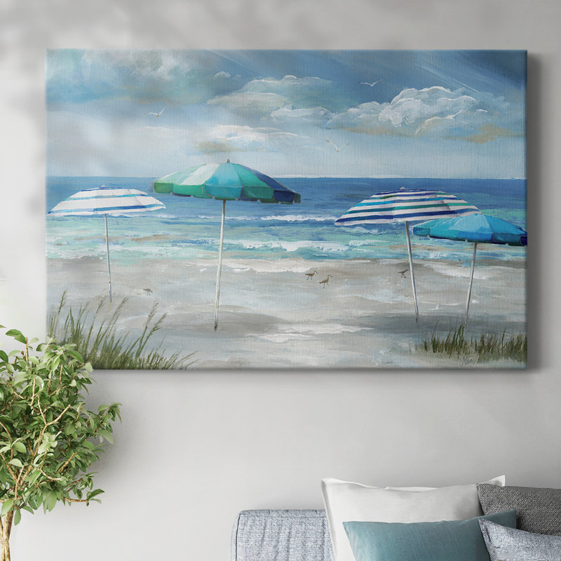 Oceanside-Gallery Wrapped Canvas, 12" H x 18" W