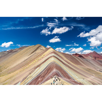 Vinicunca Rainbow Mountain 1 Piece Wrapped Canvas Wall Art