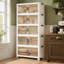 5-Tier Plastic Storage Bins with Wheels