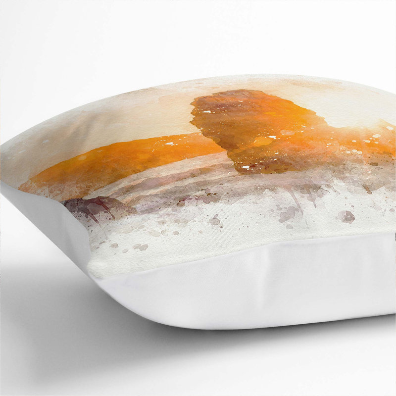 Square Cushion, 55cm H x 55cm W x 20cm D, White