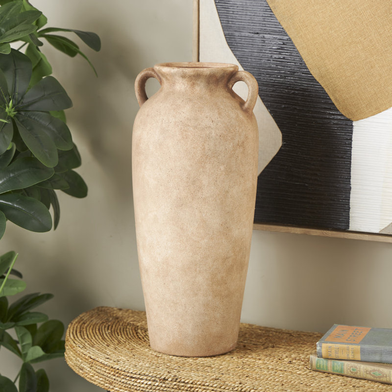 Vase en céramique Brera, Marron clair