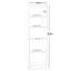 Haden 182.8cm H x 47.6cm W Standard Bookcase-40566184