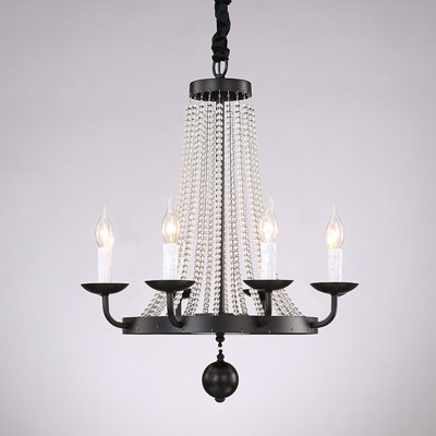 Naglee 6 - Light Candle Style Chandelier