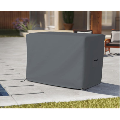 Housse robuste pour chariot de bar imperméable et polyvalente, housse pour chariot de service extérieur, housse pour chariot à boissons
