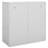 Locker Cabinet - Light Grey 35.4”X17.7”X36.4” Steel Storage Unit, Adjustable Shelves, Secure Locking Design-940508140