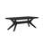 Muhsina Cross Leg Rectangular Coffee Table (48in x 24in / 1220mm x 610mm)-1100205513