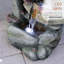 Fontaine multi-niveaux avec lumières DEL