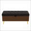 Banc de rangement avec repose-pieds Modern-800616719
