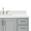Meuble-lavabo simple avec plateau Abshire 61-121646103-93359367