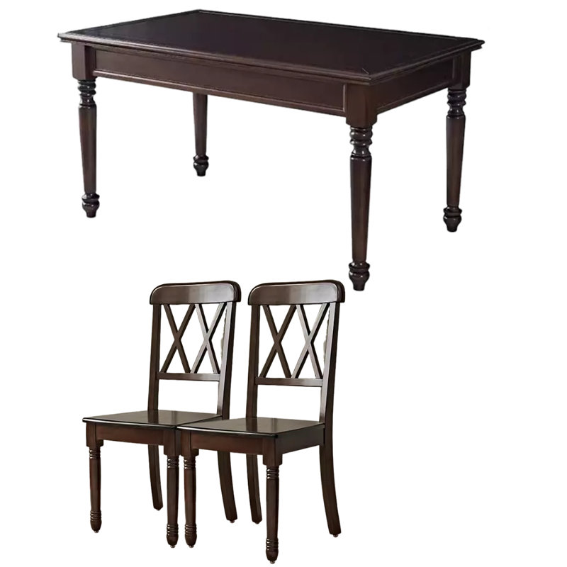 Sunnefa Four Leg Dining Set, 3