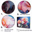 «Multicolor Roses Come Alive With Brushwork III», ensemble d'art mural sur toile Roses-107746504-107746505