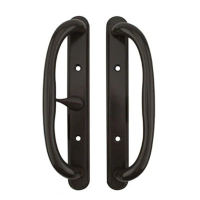 Sliding Patio Replacement Door Handle Set, Centre Latch, No Key
