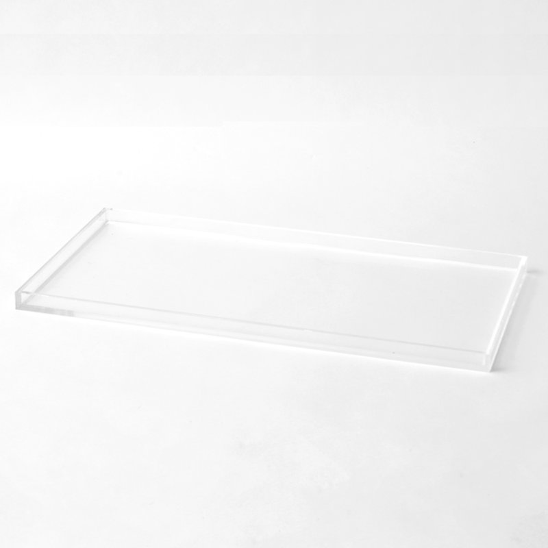 Clear Overflow Feeding Tray, Medium, Clear